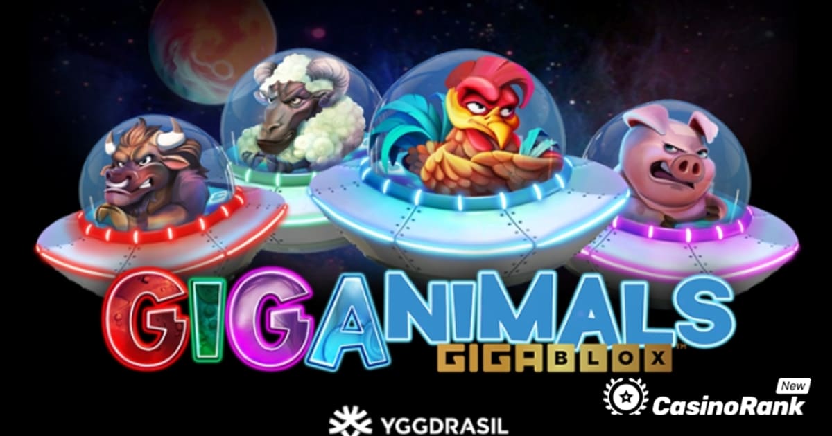 Embárcate en un viaje intergaláctico en Giganimals GigaBlox de Yggdrasil
